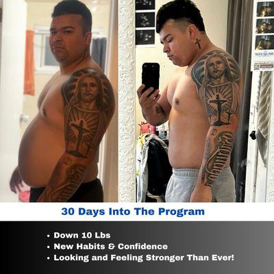 Jimmy made the commitment and is already seeing tremendous progress! Personal Training in Garden Grove, CA.