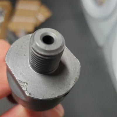 Parts are "new" yet chipped.