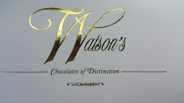 Watson's chocolates! Thanks Carla P!