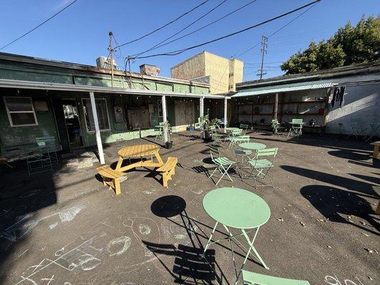 Outside patio