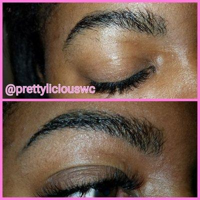 Eyebrow shaping