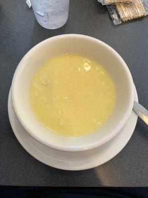 Avgolemono soup