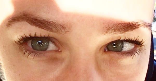 Eyebrows by April! Tint and wax. She is too good to me! Thanks April!