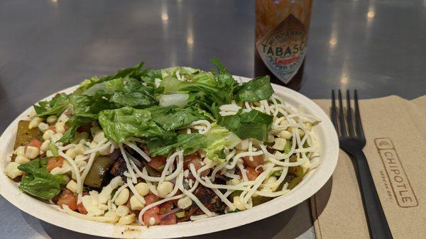 Steak burrito bowl