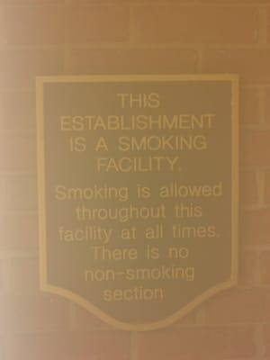 Great smoking policy