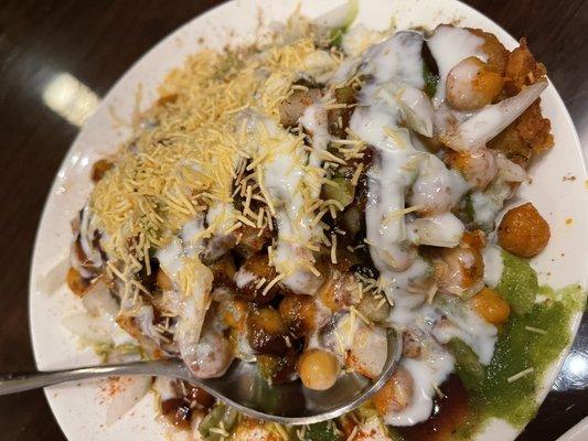 Aloo Tikki Chaat