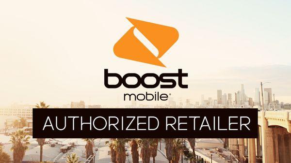 Proud to be a BOOST MOBILE Authorized Dealer