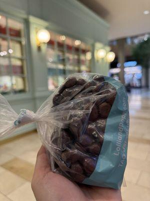 Sugar free chocolate raisins