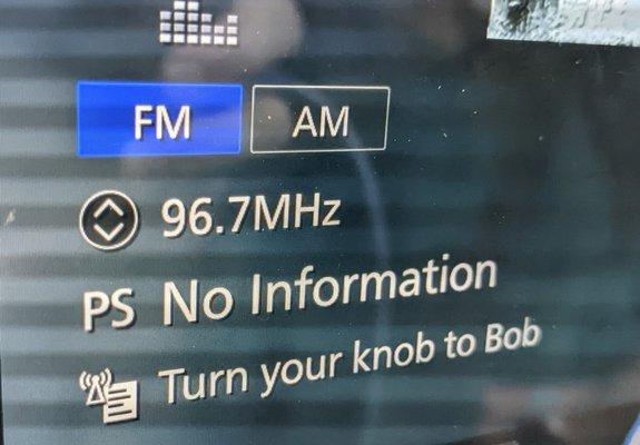 KNOB 96.7 Bob FM