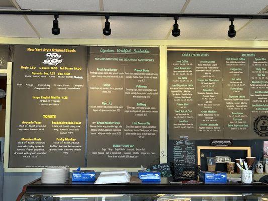 Menu boards