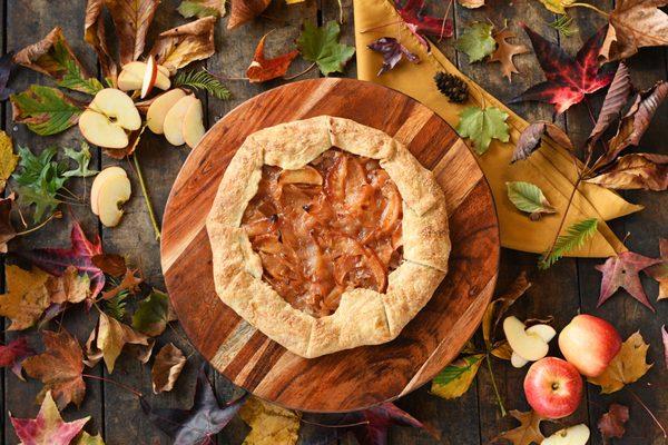 apple crostata