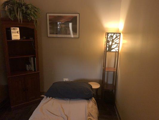 My acupuncture room