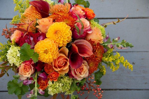 Fall gift arrangement