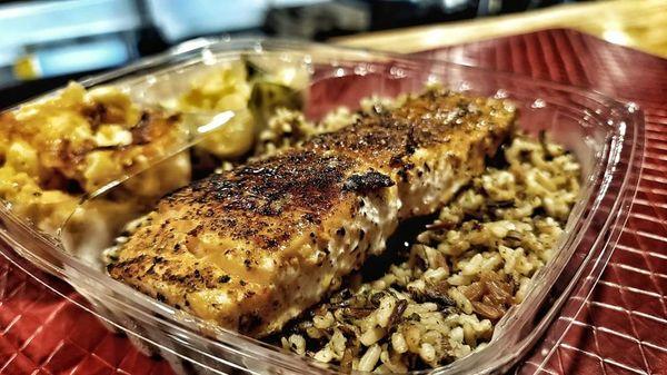 Grilled Salmon Soul Bowl