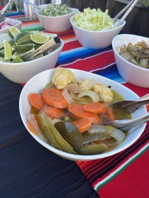 Homemade Pickled Veggies