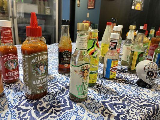 Hot sauces