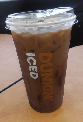 Cold brew with mocha syrup. Super sweet today.