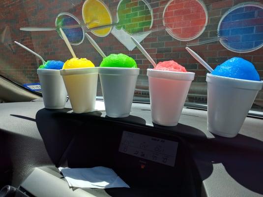 $2 small snow cones