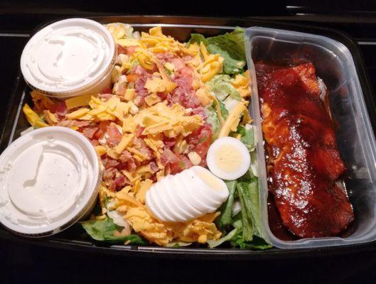 BBQ Salmon Salad