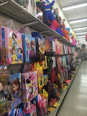 Huge selection of gift bags