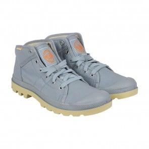 Palladium Pampa Sport TW Mens Blue Canvas Casual Dress Boots Shoes