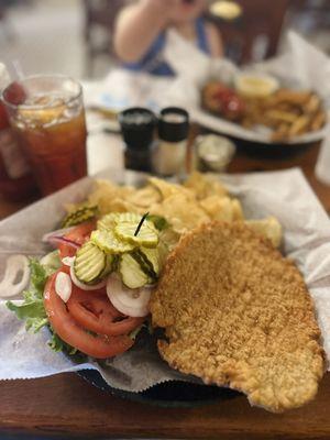 Fried Pork Tenderloin