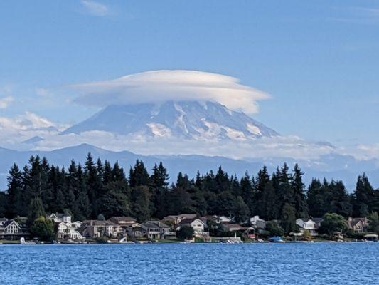 View from the lake