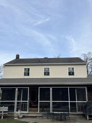 After New Sheathing, Windows & Siding