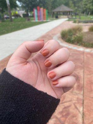 Gel mani (in and out in 20 minutes!)