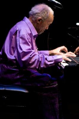 Cecil Taylor, piano, Photos by Anthony Merced