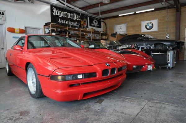 BMW 850, Chevrolet Corvette, Nissan Skyline GTR