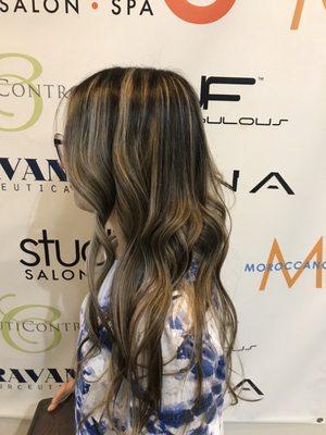 Caramel highlights