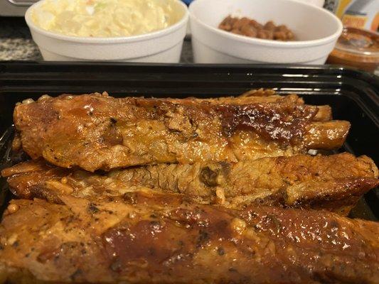 Pork Rib Dinner