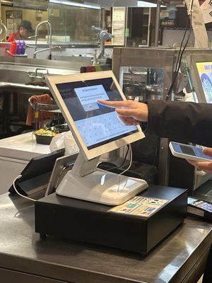 POS ordering system