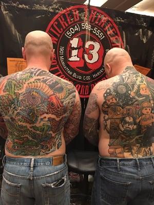 Back pieces