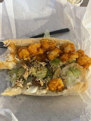 Shrimp and Skrimp & Crab Po Boy