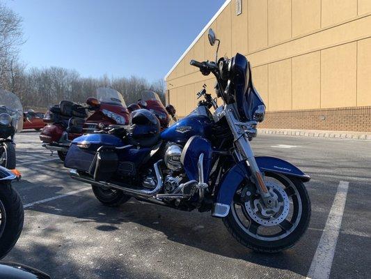 Lower, and upper fairing kit. Front, and back wheels. Pipes. LEDs all the way around. Pro action suspension front, and rear.