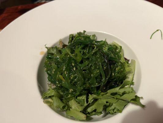 Seaweed salad!! Yum!