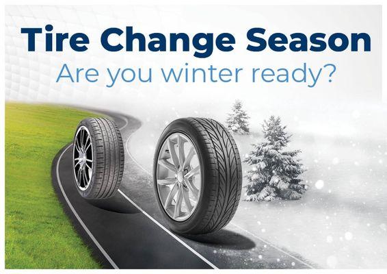 Have you changed your tires yet to be prepared to drive in the snow? If not then come on by and get a very good deal on snow tires!!