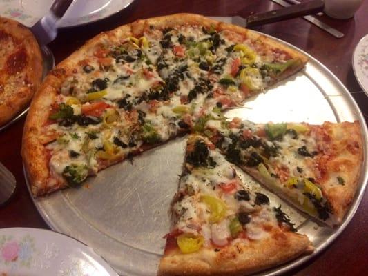 Verona's Vegetarian Pizza!