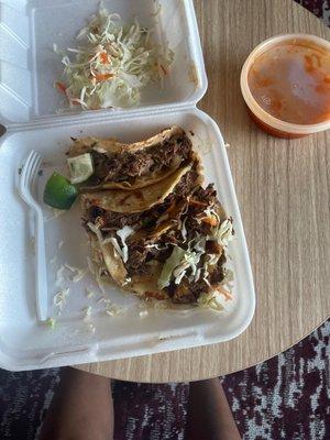 Birria tacos