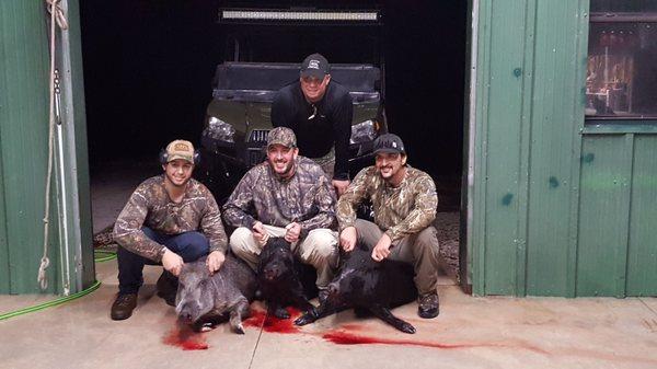 Big Jay with us and our hogs