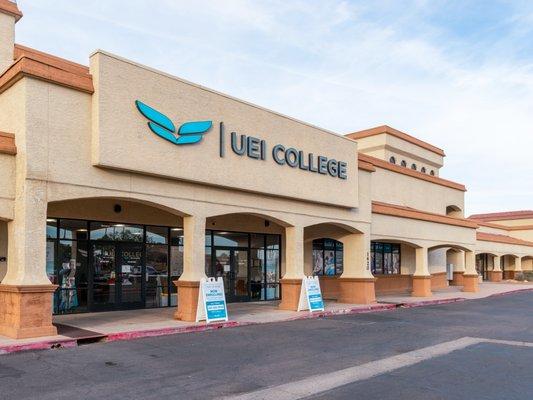 Front view of UEI College Mesa.