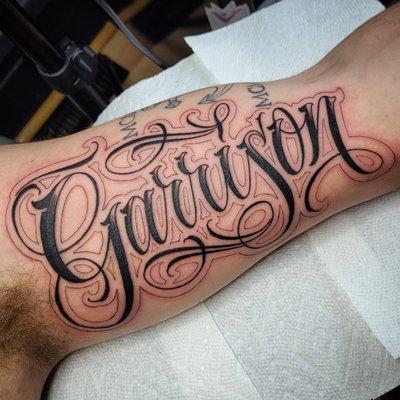 Lettering Done by Eric Conner