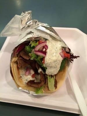 Mouthwatering classic gyro