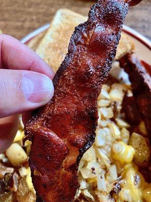 Crispy bacon