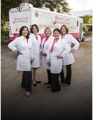 Mobile Breast Center traveling throughout Florida & two Orlando locations