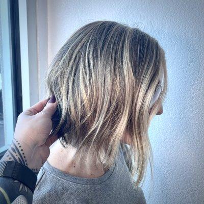 Highlighted texture bob