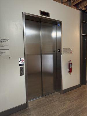 Elevator available if needed. Located in side building entrance.