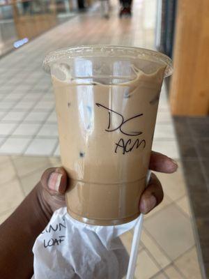 Dirty Chai Latte (Milk Chai Tea and Chocolate) 16oz